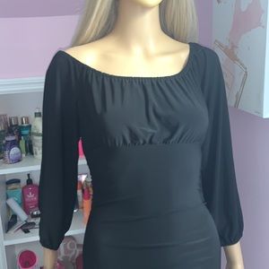 NWOT Bandage dress with cutout long sleeves